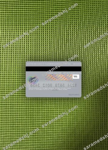 Panama Banco General mastercard photolook back